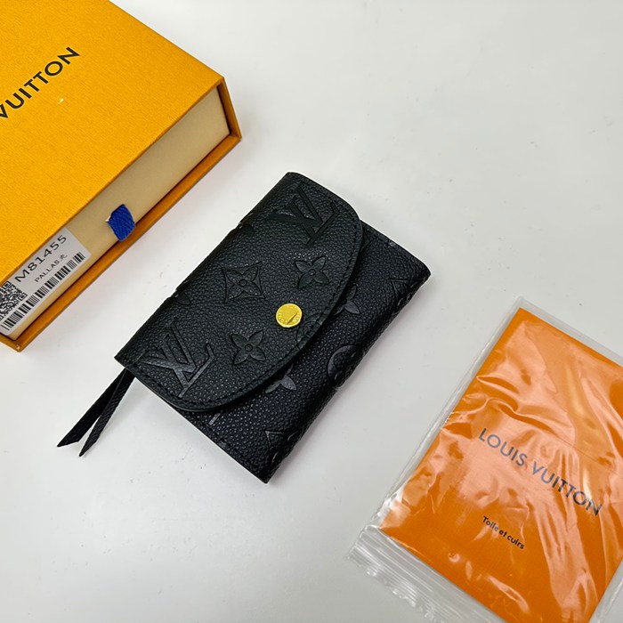 LOUIS VUITTON M81455 ロザリーゼロ財布 モノグラムアンプラント ベージュ サイズ:11x8x2.5cm