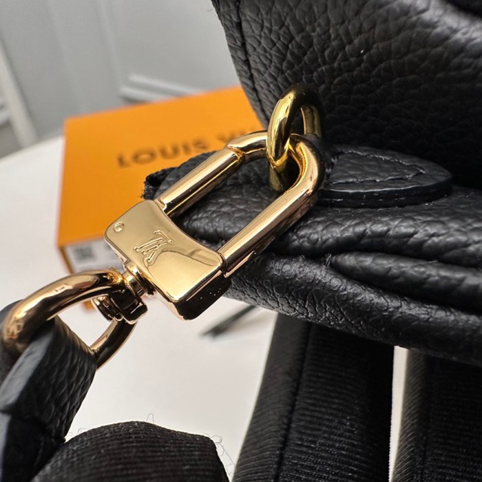 LOUIS VUITTON M80787 ダブルジップポシェット モノグラムアンプラント ブラック サイズ:20x12.5cm