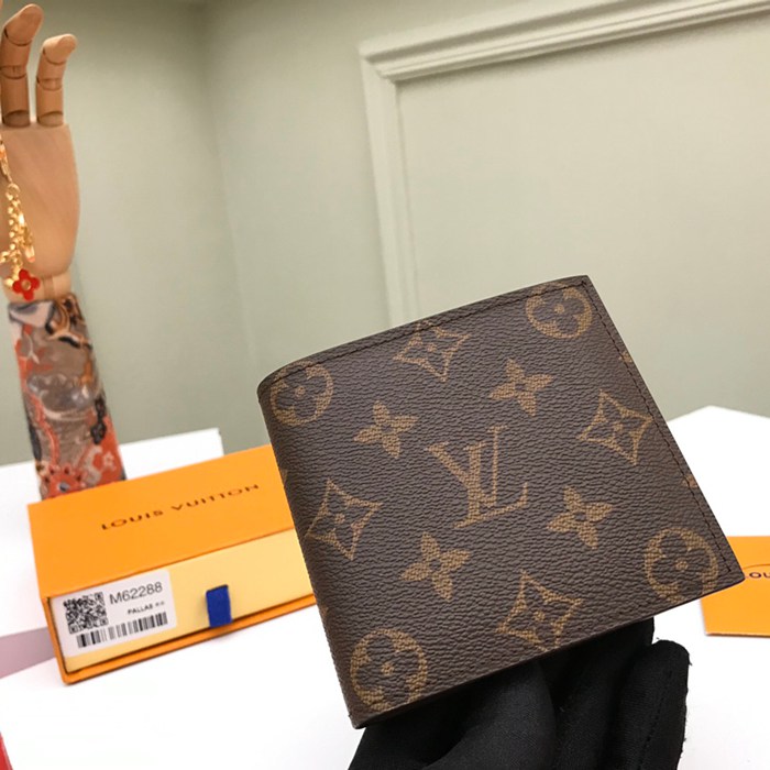 LOUIS VUITTON M62288 マルコ長財布 モノグラム サイズ:10.5x10.5cm