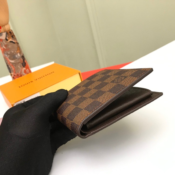 LOUIS VUITTON N62288 マルコ長財布 ダミエエベン サイズ:10.5x10.5cm