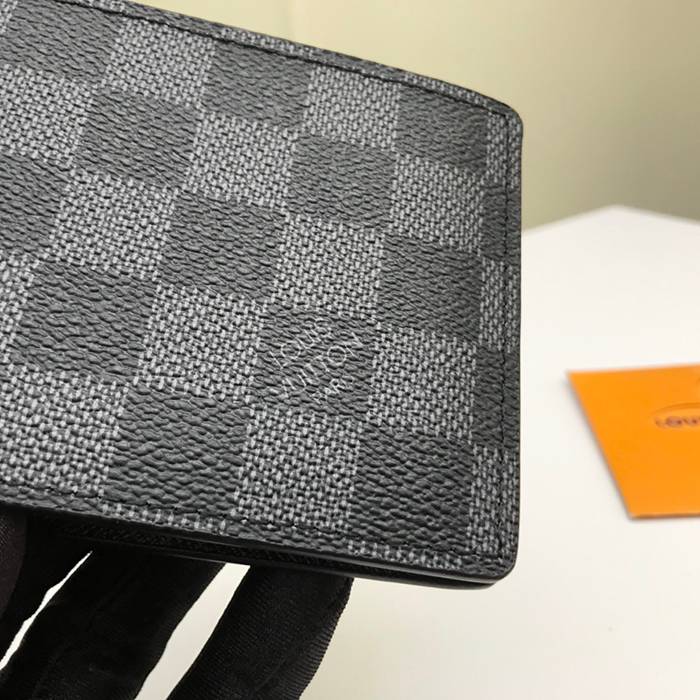 LOUIS VUITTON N63261 スレンダー長財布 ダミエグラファイト サイズ:11.9x9cm