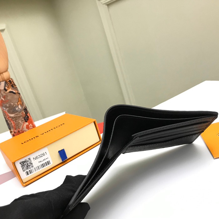 LOUIS VUITTON N63261 スレンダー長財布 ダミエグラファイト サイズ:11.9x9cm