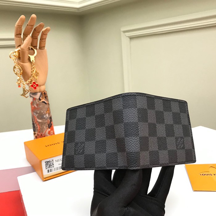 LOUIS VUITTON N63261 スレンダー長財布 ダミエグラファイト サイズ:11.9x9cm
