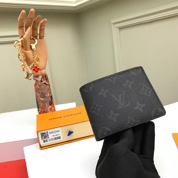 LOUIS VUITTON M62294 スレンダー長財布 モノグラムエクリプス サイズ:11.9x9cm