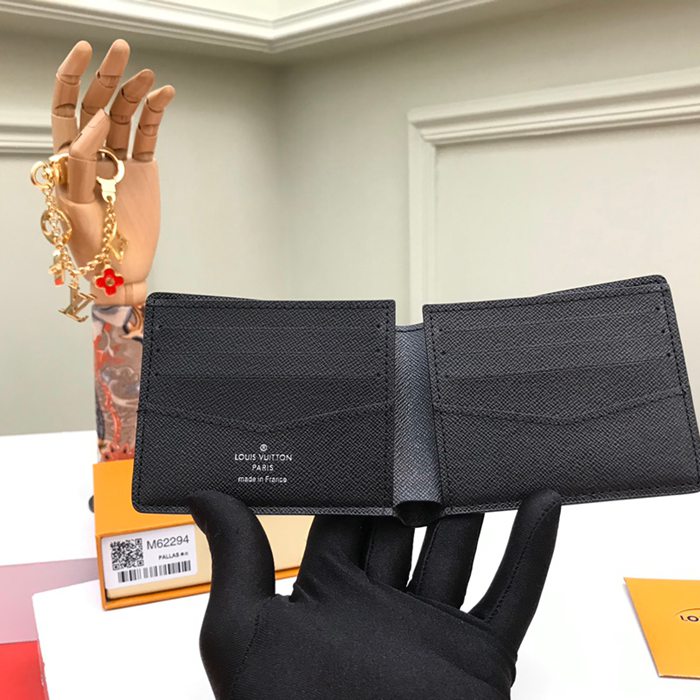 LOUIS VUITTON M62294 スレンダー長財布 モノグラムエクリプス サイズ:11.9x9cm