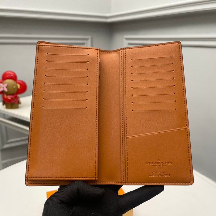 LOUIS VUITTON M11706 ブラッザ長財布 モノグラムダスト サイズ:19x10cm