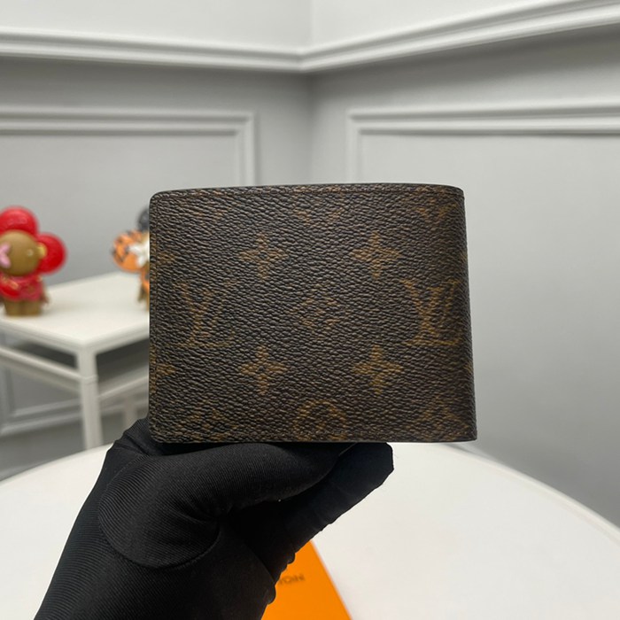 LOUIS VUITTON M11716 マルチプル短財布 モノグラムダスト サイズ:11.5x9x1.5cm