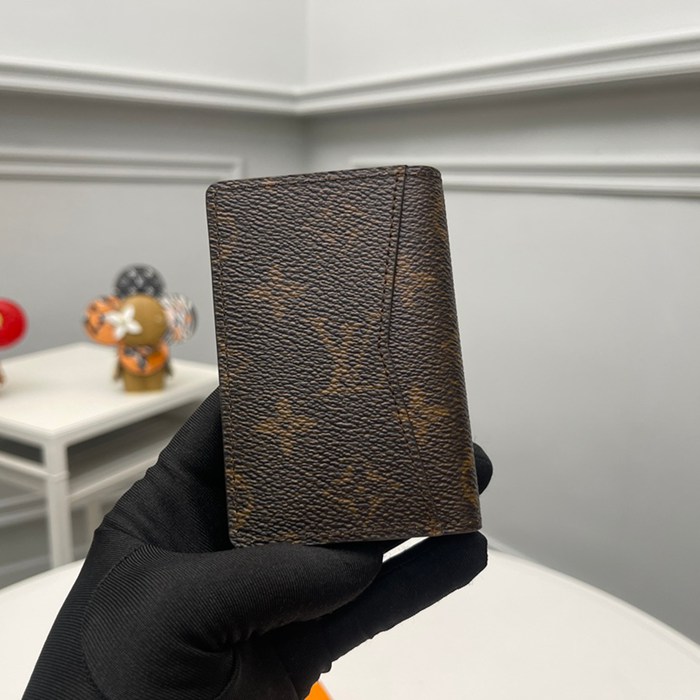 LOUIS VUITTON M11631 ポケットオーガナイザー モノグラムダスト サイズ:7.5x11.1cm