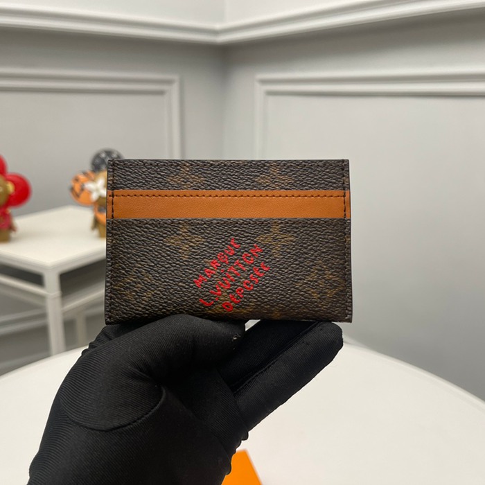 LOUIS VUITTON M11707 カードケース モノグラムダスト サイズ:11x7x1.5cm
