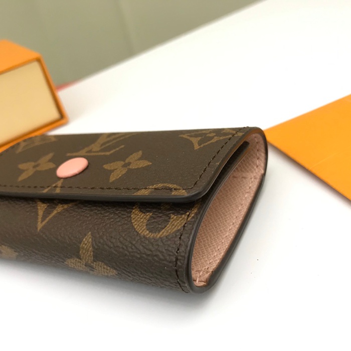 LOUIS VUITTON M62630 キーケース モノグラム ピンク サイズ:10×7cm
