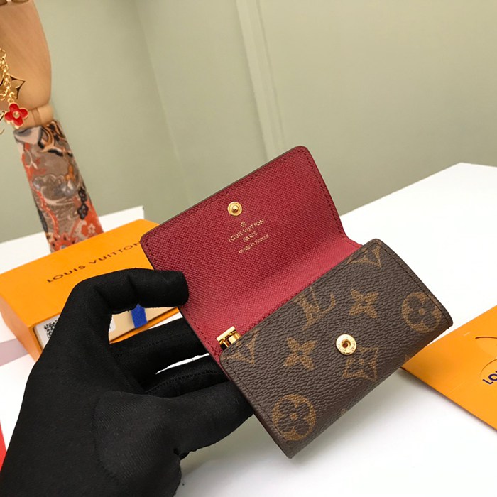 LOUIS VUITTON M62630 キーケース モノグラム パープル サイズ:10×7cm