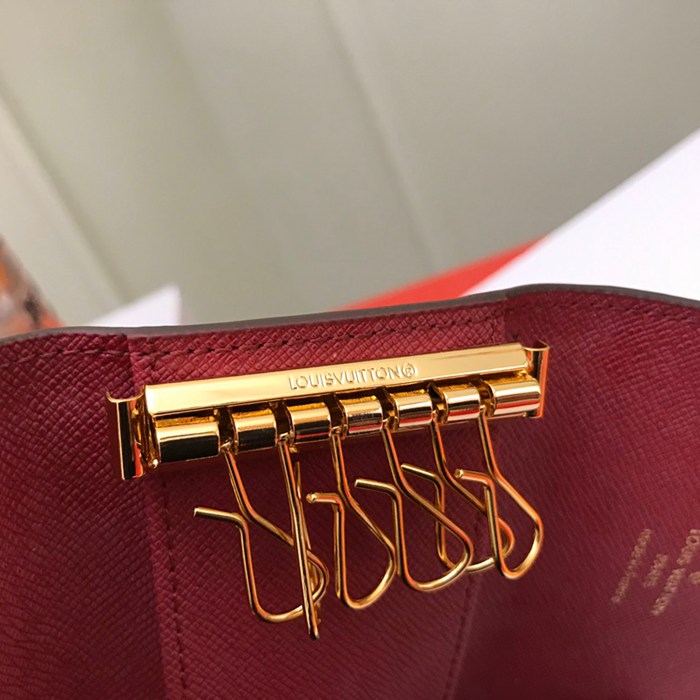 LOUIS VUITTON M62630 キーケース モノグラム パープル サイズ:10×7cm