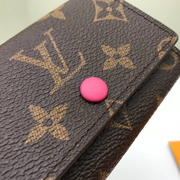LOUIS VUITTON M62630 キーケース モノグラム ピンク サイズ:10×7cm