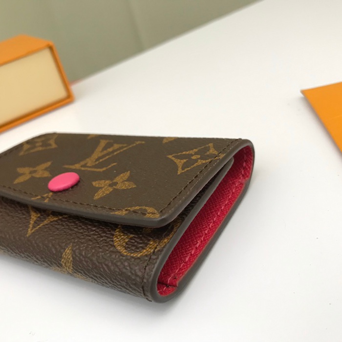 LOUIS VUITTON M62630 キーケース モノグラム ピンク サイズ:10×7cm