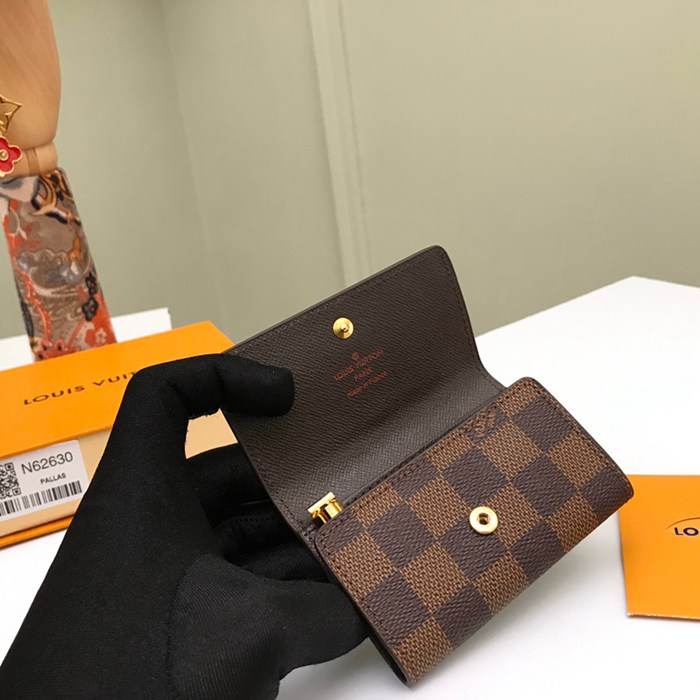 LOUIS VUITTON N62630 キーケース ダミエエベン サイズ:10×7cm
