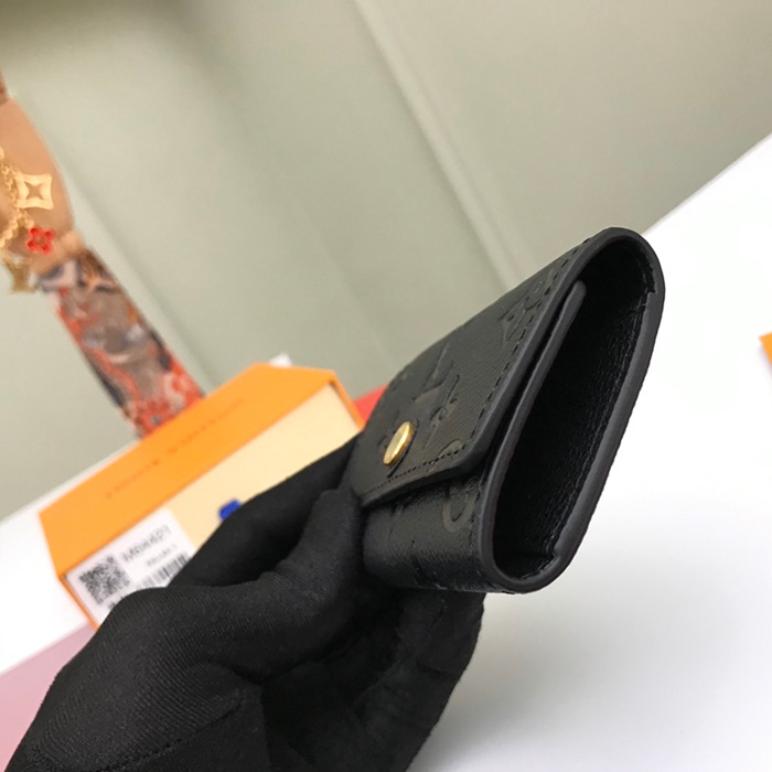 LOUIS VUITTON M64421 キーケース モノグラムアンプラント ブラック サイズ:10.5x5.5cm