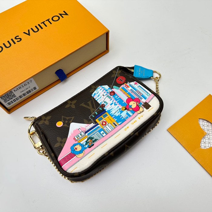 LOUIS VUITTON M81637 ミニポシェット アクセサリー ヴィヴィエンヌ サイズ:15.5x10.5cm