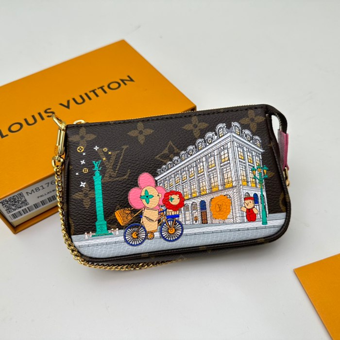 LOUIS VUITTON M81760 ミニポシェット アクセサリー ヴィヴィエンヌ サイズ:15.5x10.5cm
