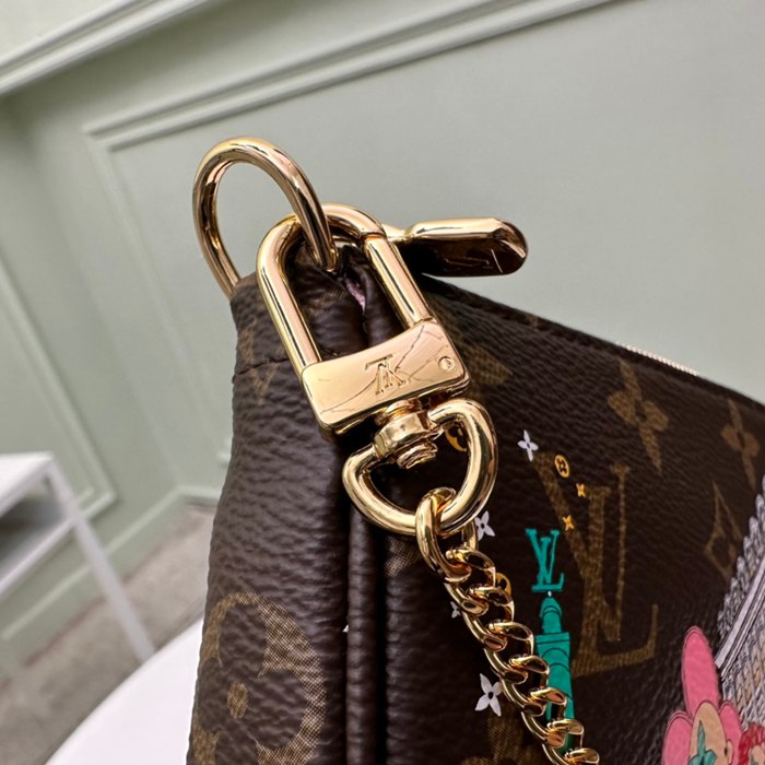 LOUIS VUITTON M81760 ミニポシェット アクセサリー ヴィヴィエンヌ サイズ:15.5x10.5cm