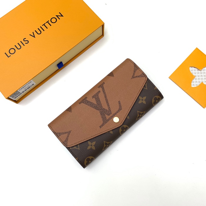 LOUIS VUITTON M80726 サラ長財布 モノグラムジャイアント サイズ:19x10.5cm