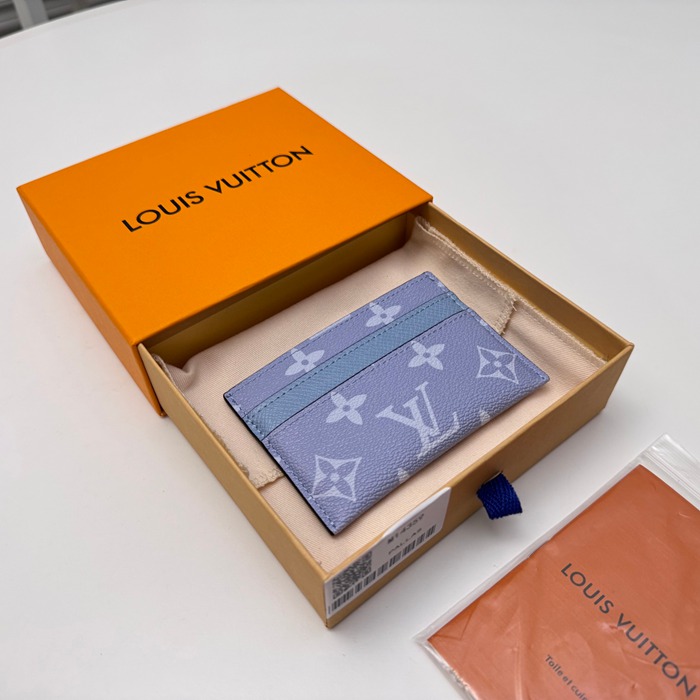 LOUIS VUITTON M14359 カードケース モノグラムエクリプス ブルー サイズ:11x7x0.6cm