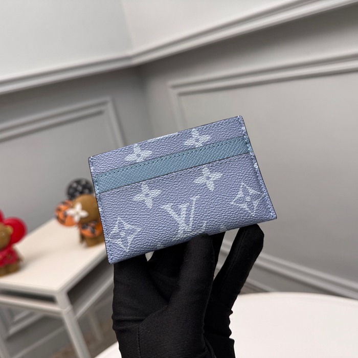 LOUIS VUITTON M14359 カードケース モノグラムエクリプス ブルー サイズ:11x7x0.6cm