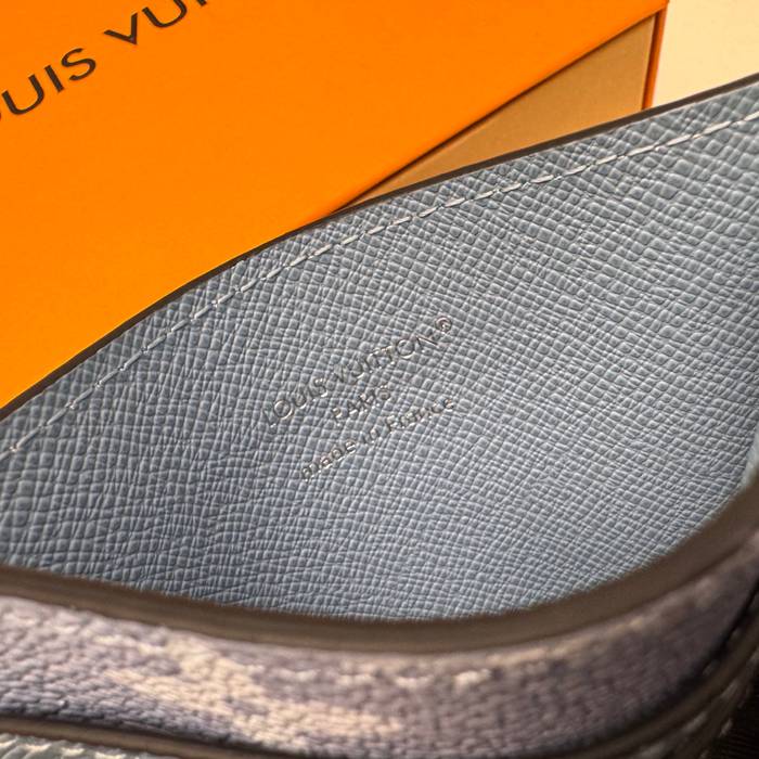 LOUIS VUITTON M14359 カードケース モノグラムエクリプス ブルー サイズ:11x7x0.6cm