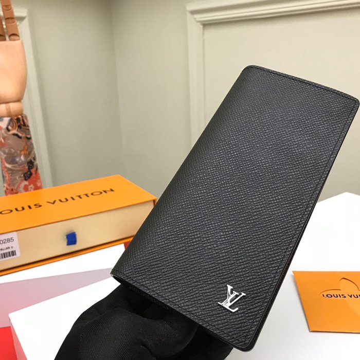 LOUIS VUITTON M30285 ブラッザ長財布 タイガ ブラック サイズ:19x10cm