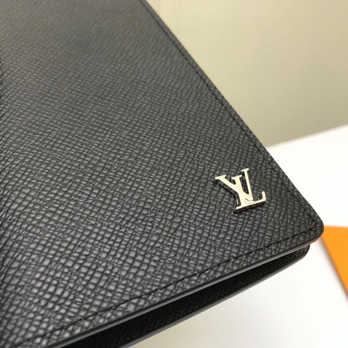 LOUIS VUITTON M30285 ブラッザ長財布 タイガ ブラック サイズ:19x10cm