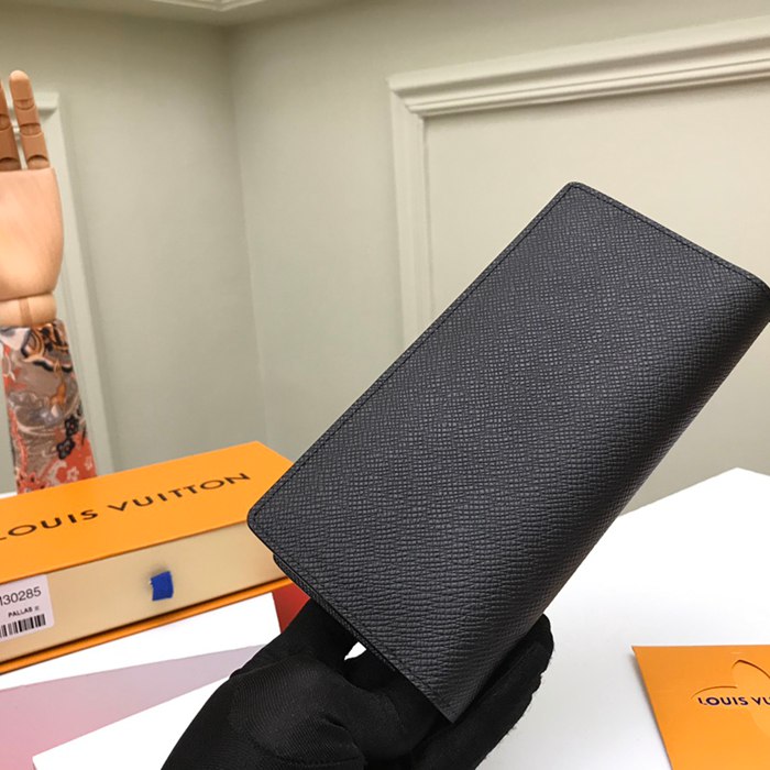 LOUIS VUITTON M30285 ブラッザ長財布 タイガ ブラック サイズ:19x10cm
