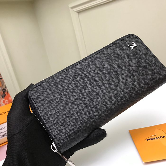 LOUIS VUITTON M30317 ジッピー縦型長財布 タイガ ブラック サイズ:20x10cm