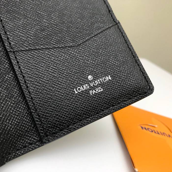 LOUIS VUITTON M30293 ポケットオーガナイザー タイガ ブラック サイズ:8x11cm
