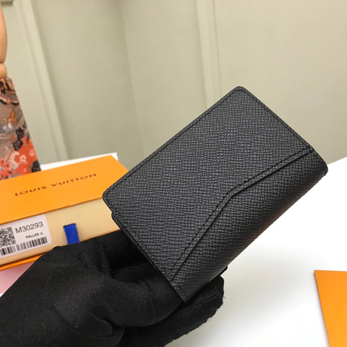 LOUIS VUITTON M30293 ポケットオーガナイザー タイガ ブラック サイズ:8x11cm