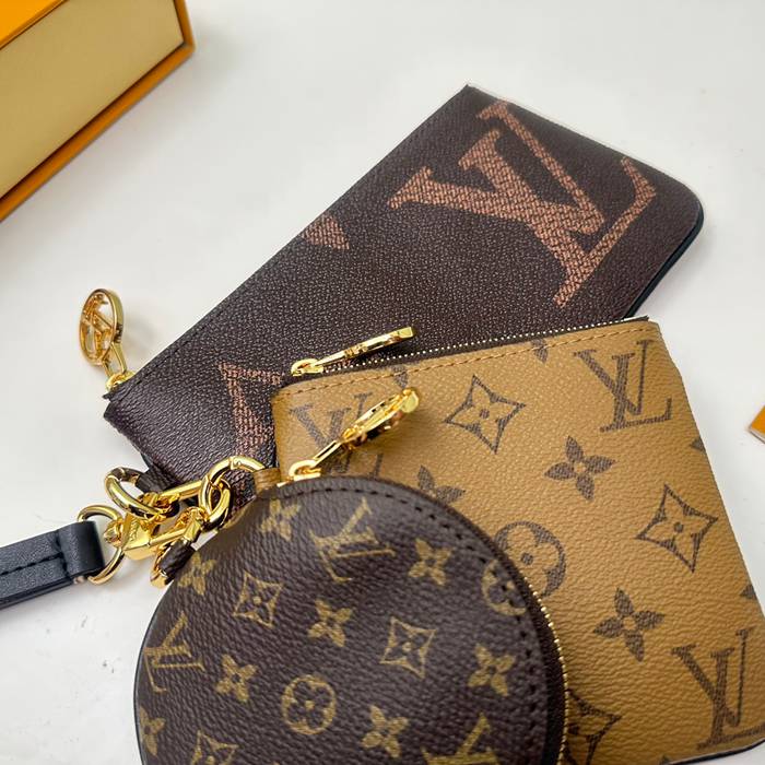 LOUIS VUITTON M68756 トリオクラッチバッグ モノグラム サイズ:19.5x11.5cm