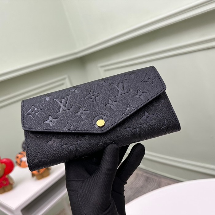 LOUIS VUITTON M82257 サラ長財布 モノグラムアンプラント ベージュ サイズ:19x10.5cm