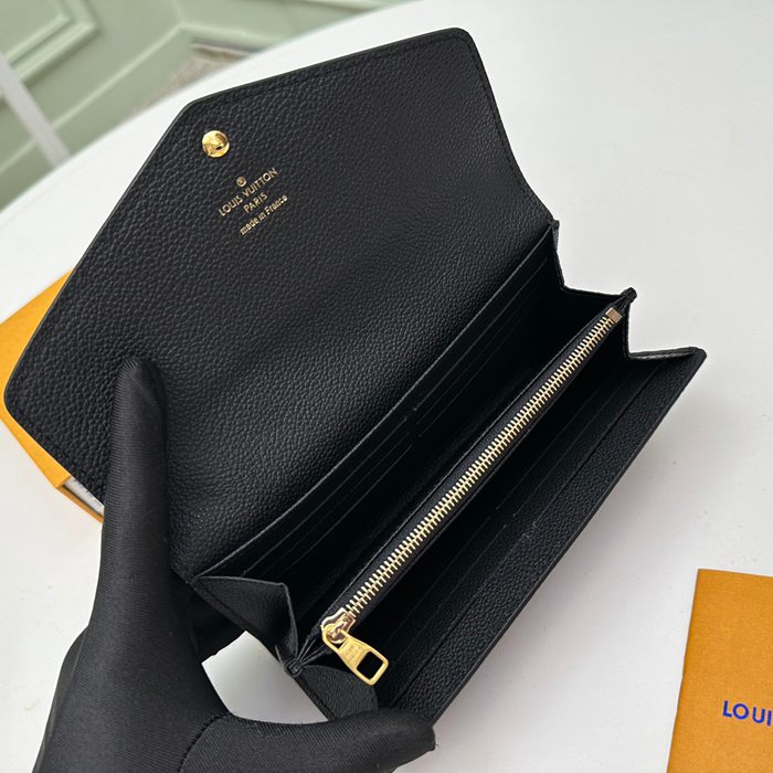 LOUIS VUITTON M82257 サラ長財布 モノグラムアンプラント ベージュ サイズ:19x10.5cm