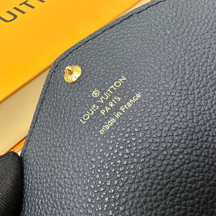 LOUIS VUITTON M82258 サラ長財布 モノグラムアンプラント ブルー サイズ:19x10.5cm