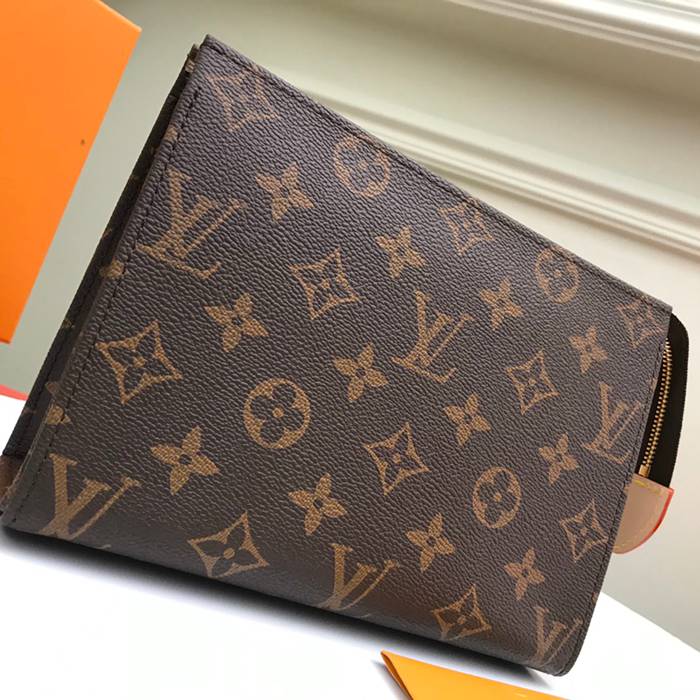 LOUIS VUITTON M47544 コスメポーチ 中 モノグラム サイズ:19x15cm