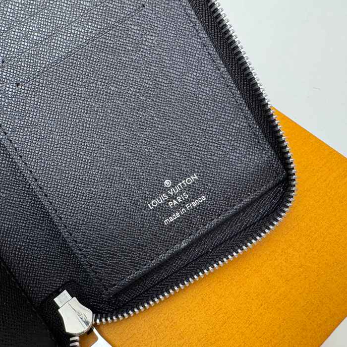 LOUIS VUITTON N63095 メンズ縦型ジッピー長財布 ダミエグラファイト サイズ:19x10cm