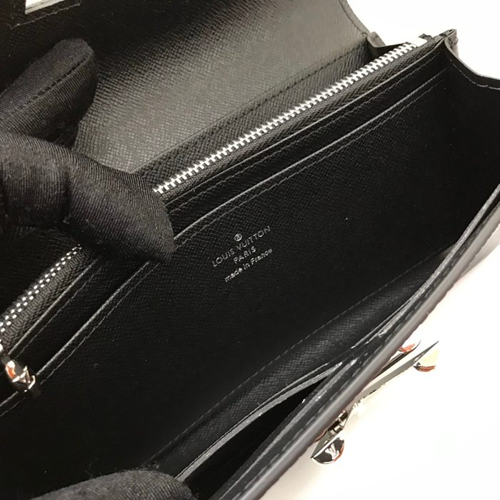LOUIS VUITTON M68309 ツイスト長財布 エピ ブラック サイズ:19x10.5x2.5cm