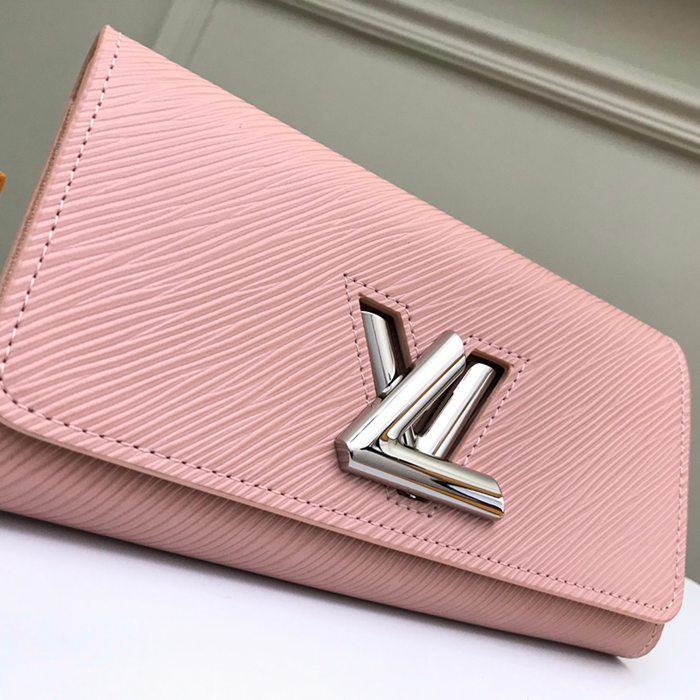 LOUIS VUITTON M61178 ツイスト長財布 エピ ピンク サイズ:19x10.5x2.5cm