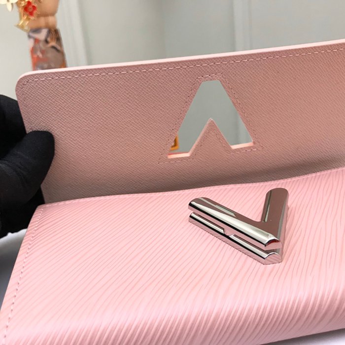 LOUIS VUITTON M61178 ツイスト長財布 エピ ピンク サイズ:19x10.5x2.5cm
