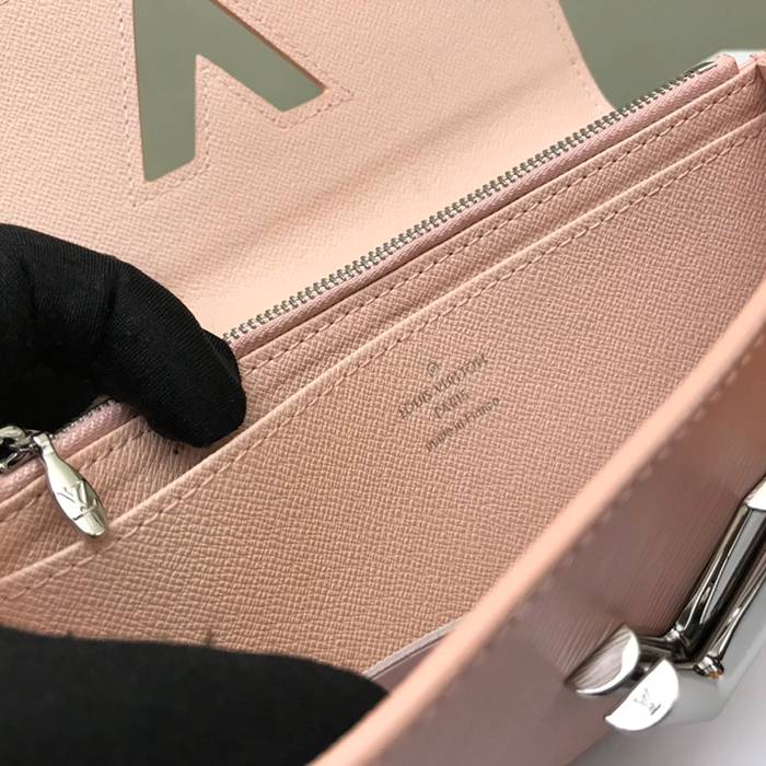 LOUIS VUITTON M61178 ツイスト長財布 エピ ピンク サイズ:19x10.5x2.5cm