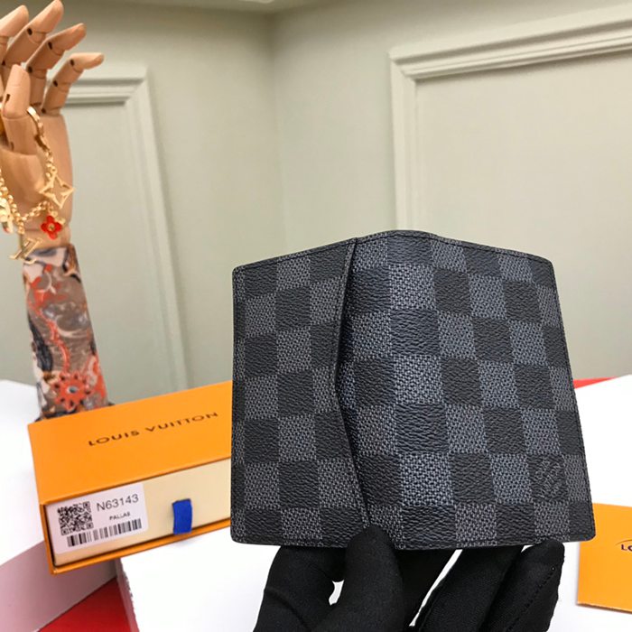 LOUIS VUITTON N63143 ポケットオーガナイザー ダミエグラファイト サイズ:11x7cm
