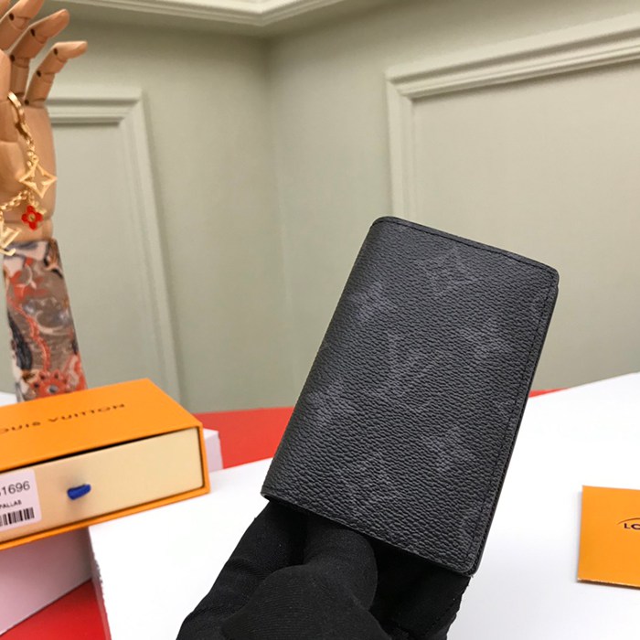 LOUIS VUITTON M61696 ポケットオーガナイザー モノグラムエクリプス サイズ:11x7cm