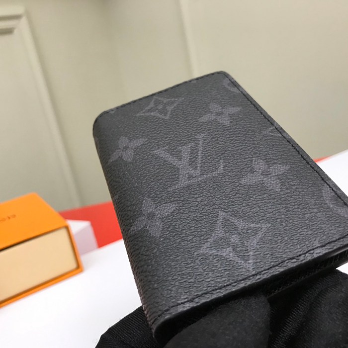 LOUIS VUITTON M61696 ポケットオーガナイザー モノグラムエクリプス サイズ:11x7cm