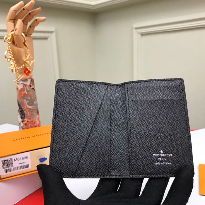 LOUIS VUITTON M61696 ポケットオーガナイザー モノグラムエクリプス サイズ:11x7cm