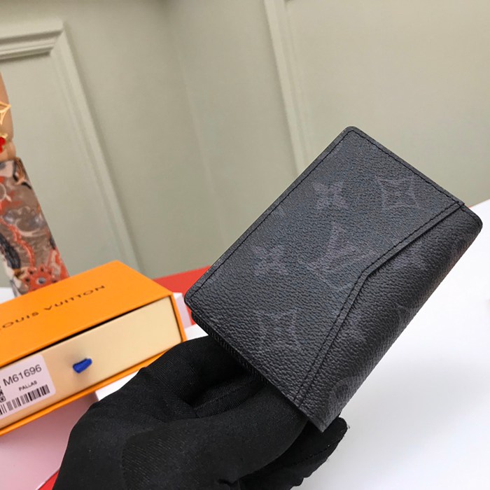 LOUIS VUITTON M61696 ポケットオーガナイザー モノグラムエクリプス サイズ:11x7cm