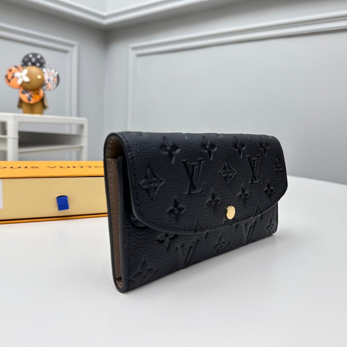 LOUIS VUITTON M62369 エミリー長財布 モノグラムアンプラント ベージュ サイズ:19x10cm