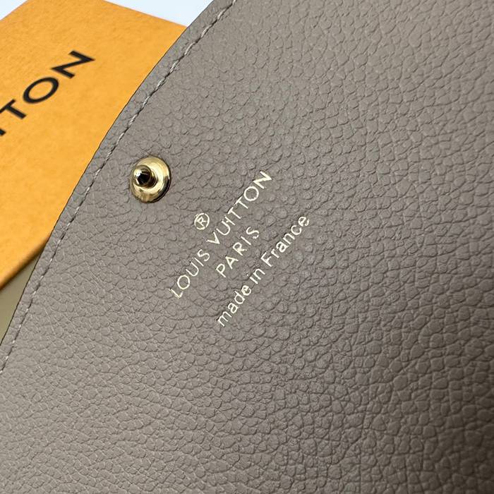 LOUIS VUITTON M62369 エミリー長財布 モノグラムアンプラント ベージュ サイズ:19x10cm